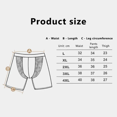 Calzoncillos Deportivos Ice Wire Mesh para Hombre - Image 7