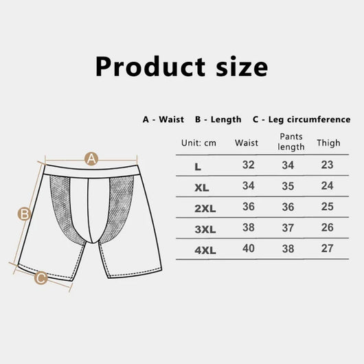 Calzoncillos Deportivos Ice Wire Mesh para Hombre - Image 7