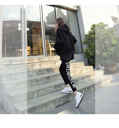 Zapatillas Blancas Casuales Elevadas Estilo Tendencia - Image 15