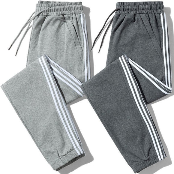 Calça Masculina Harlan de Três Listras - Estilo Casual Moderno
