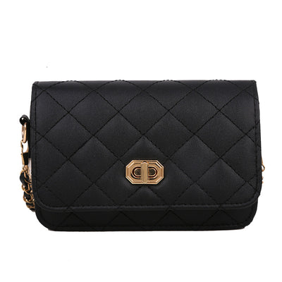 Bolso Mensajero Cadena de Perlas con Diseño Romboidal - Image 8