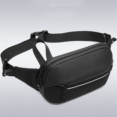 Bolsa de Cintura Funcional Expandible Estilo Coreano para Hombre