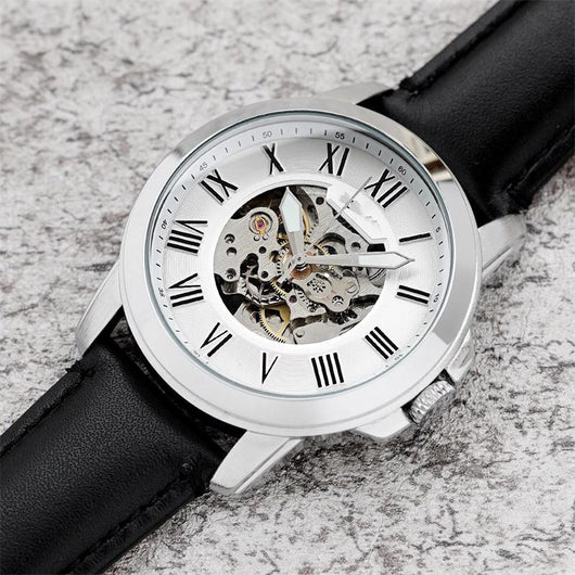 Reloj Automático Mecánico Transparente para Hombre - Image 7