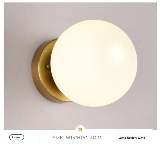 Lámpara Minimalista de Cristal para Mesita de Noche - Image 28