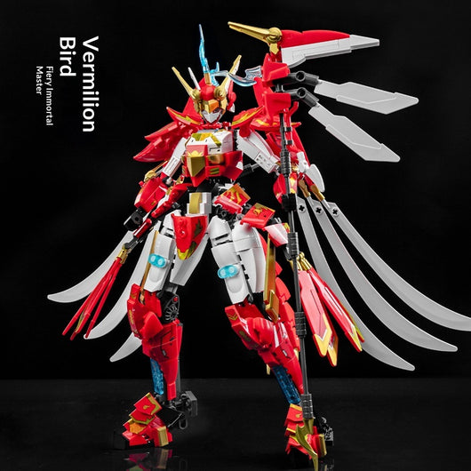 Rey Guerrero Mecánico Qinglong y Baihu - Modelo Coleccionable de Ensamblaje - Image 7
