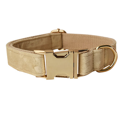 Collar para Perro con Moño de Terciopelo Nude Love - Image 3