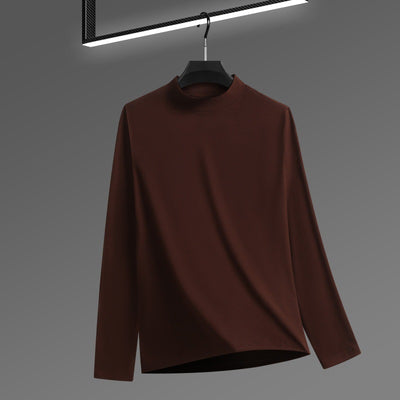 Playera Cuello Alto Terciopelo Liso para Hombre - Image 10