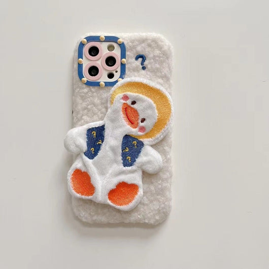 Funda para Teléfono Pato Adorable con Signo de Interrogación - Image 3