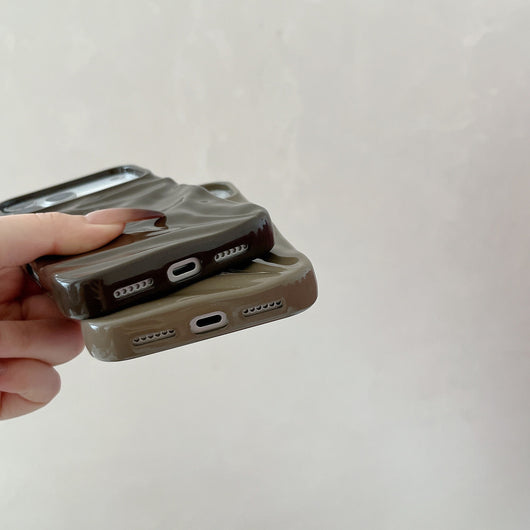 Funda Celular con Patrón Plisado 3D - Colores Otoño Invierno - Image 12
