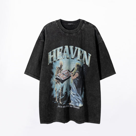 Playera de Calavera Estampada para Hombre - Image 11