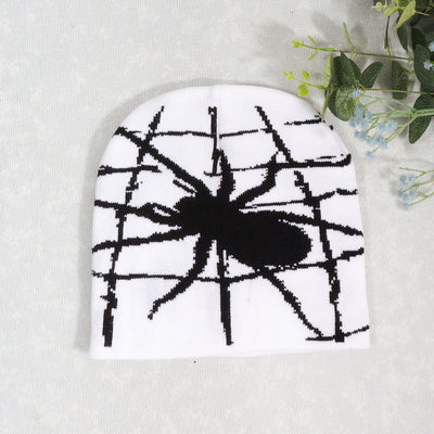 Gorro Tejido Trendy Spider Web Y2K - Image 6