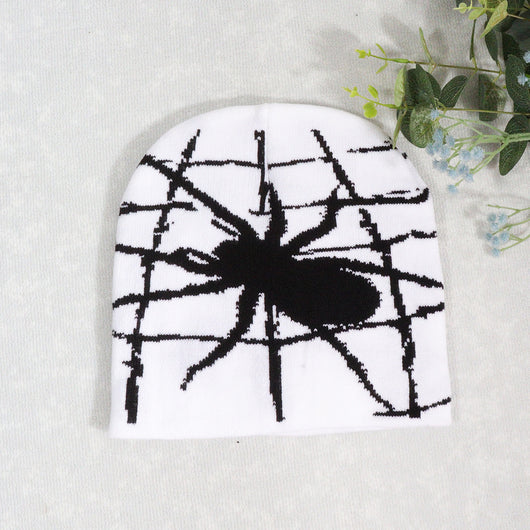 Gorro Tejido Trendy Spider Web Y2K - Image 6