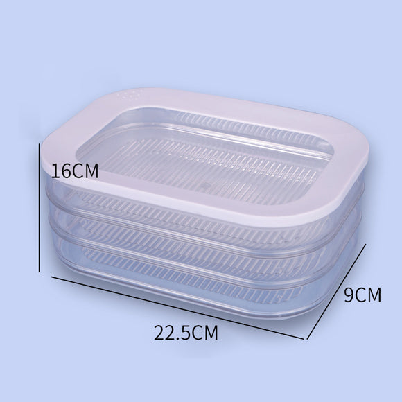 Caja Organizadora de Frutas Deshidratadas para Refrigerador