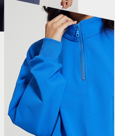 Sudadera Deportiva Cuello Largo para Mujer - Fitness y Entrenamiento - Image 11