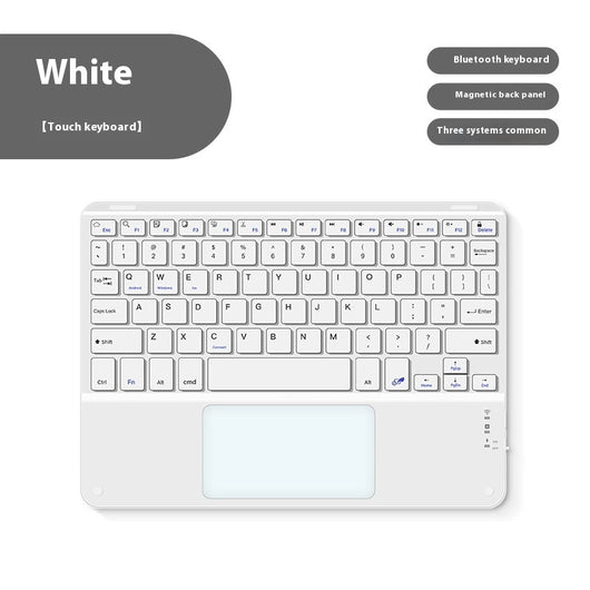 Teclado Bluetooth con Touchpad para Móvil y Tablet - Recargable Inalámbrico - Image 6