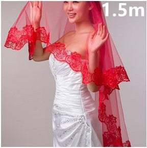 Velo de Novia Blanco de Encaje 3 Metros - Accesorios Nupciales Premium - Image 6