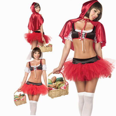 Disfraz Caperucita Roja Sensual Premium para uso en Ecuador - Image 5