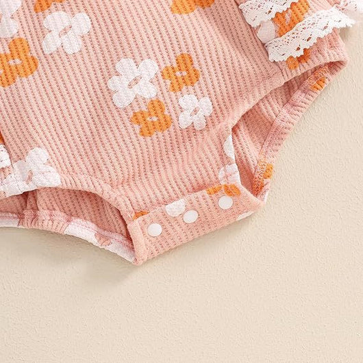 Enterizo para Bebé con Rayas y Flores - Colección Primavera - Image 13
