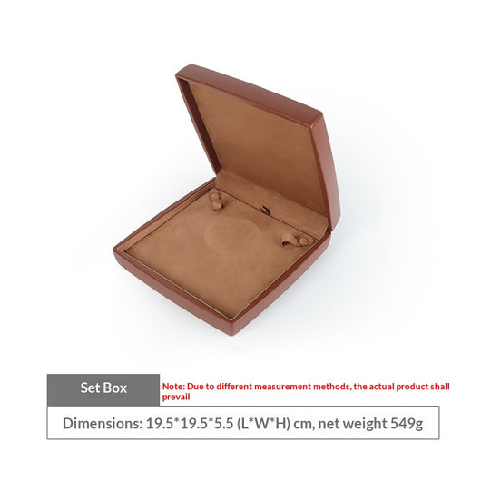 Estuche de Microfibra y Piel de Oveja para Joyas, Anillos, Collares y Aretes - Image 9