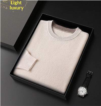 Suéter de Cuello Redondo Tejido para Hombre - Image 8