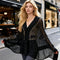 Cardigan Calado Tipo Chal - Estilo de Blogueras Europeas y Americanas
