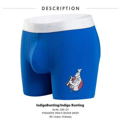 Calzoncillos Boxer Briefs de Algodón con Estampado Floral para Hombre - Image 8