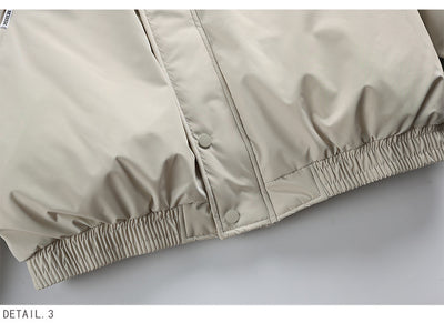 Chaqueta de Plumón de Pato Blanco para Hombre - Corte Holgado - Image 12