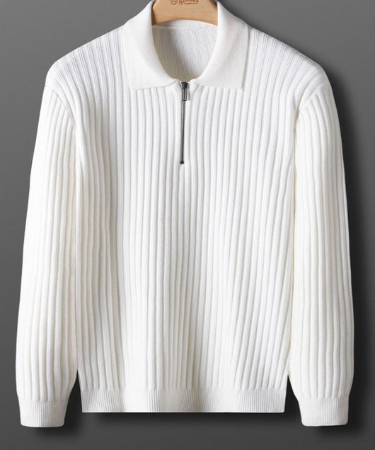 Suéter Slim Fit con Cierre Medio para Otoño e Invierno - Image 10