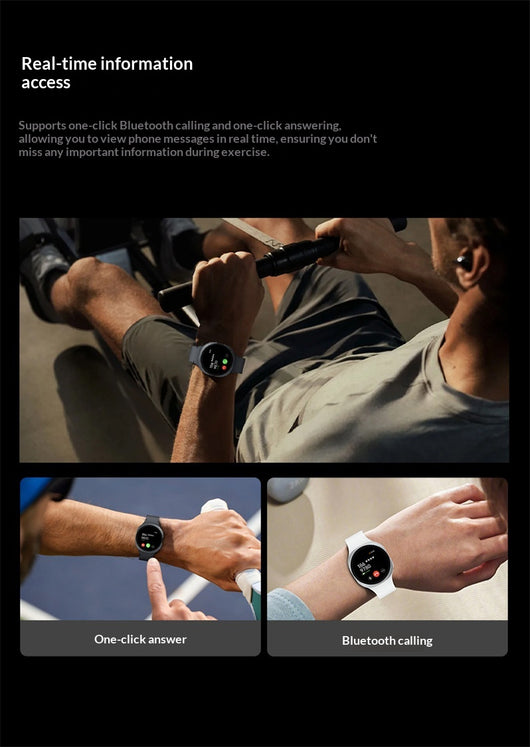 Reloj Inteligente JS Watch8 Pantalla Redonda 1.43 Pulgadas - Image 15