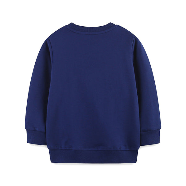 Sudadera Navideña para Niño Estilo Europeo con Bordado Exclusivo