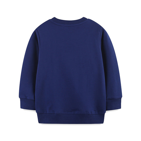 Sudadera Navideña para Niño Estilo Europeo con Bordado Exclusivo