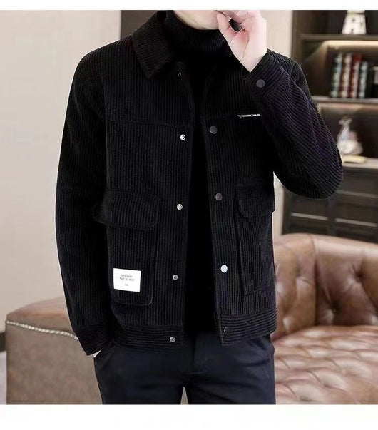 Chaqueta de Pana Casual Elegante para el Trabajo - Image 8