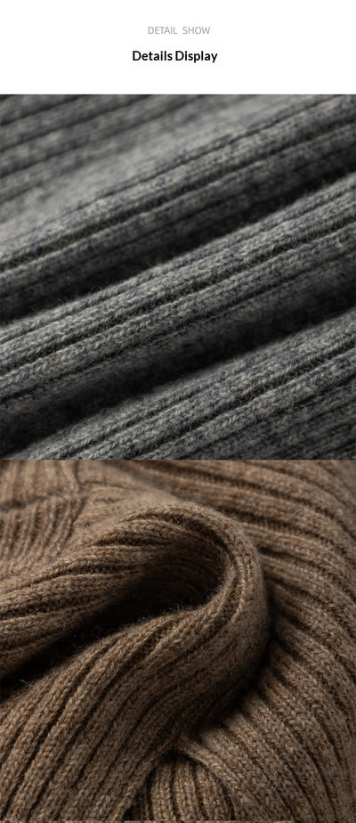 Gorro Tejido Premium Impermeable de Color Liso para Mujer - Image 14