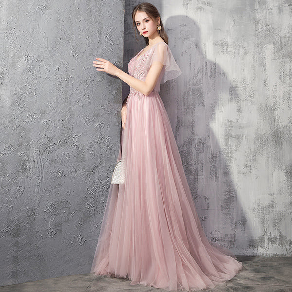 Vestido Largo de Noche Elegante para Anfitriona - Image 3