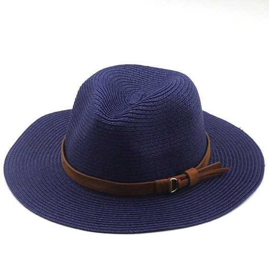 Sombrero de Paja para Playa con Protección Solar para Mujer - Image 4