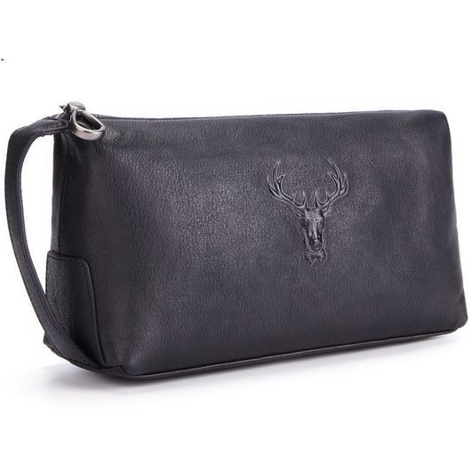 Neceser de Viaje Cuero Genuino Cabeza de Ciervo - Bolsa Multifuncional - Image 9
