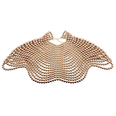 Cadena Corporal de Perlas Estilo Chal para Mujer - Image 5