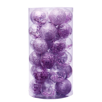 Set de Esferas Navideñas Transparentes con Colgante - Image 6