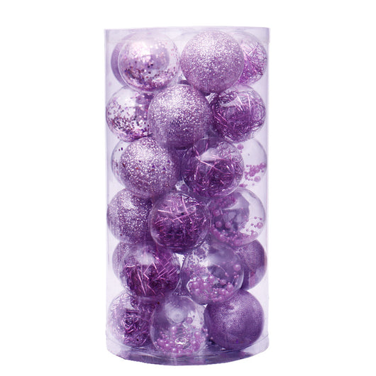 Set de Esferas Navideñas Transparentes con Colgante - Image 6