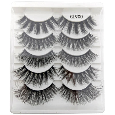 Pestañas Postizas 3D - Pack de 5 Pares Naturales y Suaves - Image 14