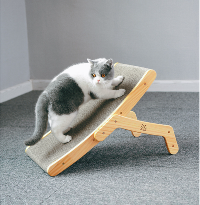 Cama Gato Deformable con Rascador de Cartón Corrugado y Núcleo Reemplazable - Image 3