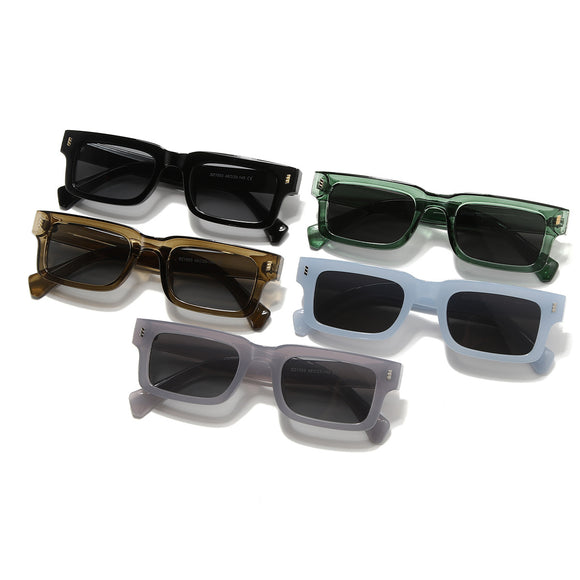 Gafas de Sol Retro Rectangulares Vintage para Hombre