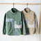 Men's Cotton Casual Work Shirt Jacket