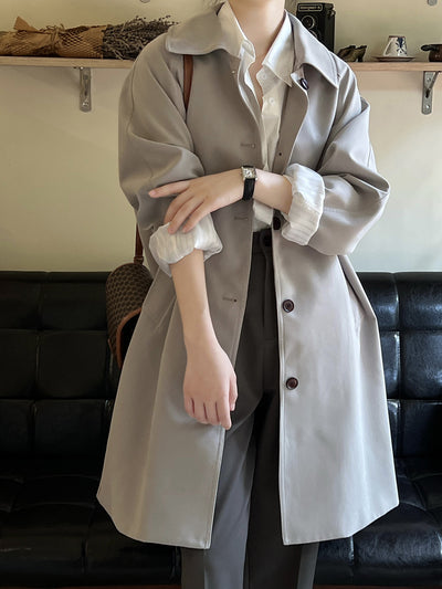 Gabardina Estilo Coreano para Mujer - Colección Otoño - Image 17