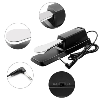 Pedal de Sustain Universal para Pianos Electrónicos - Image 11