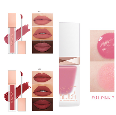 Brillo Labial Mate Terciopelo 18 Colores - Fórmula Larga Duración Anti-transferencia - Image 22