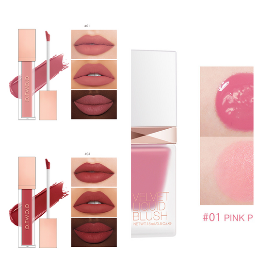 Brillo Labial Mate Terciopelo 18 Colores - Fórmula Larga Duración Anti-transferencia - Image 22