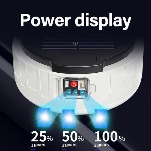 Luz de Emergencia Solar LED con Soporte para Móvil - Image 2
