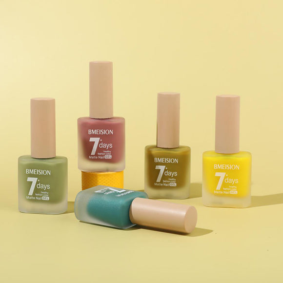Esmalte de Uñas Mate Nude sin Horno de Secado Rápido