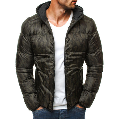 Chaqueta Camuflada con Capucha para Hombre - Algodón Manga Larga - Image 15